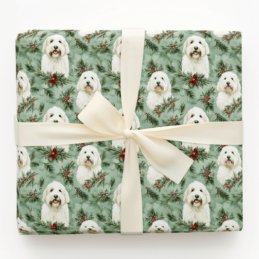 Fluffy Christmas Joy - Wrapping Paper - Aspen & Arlo