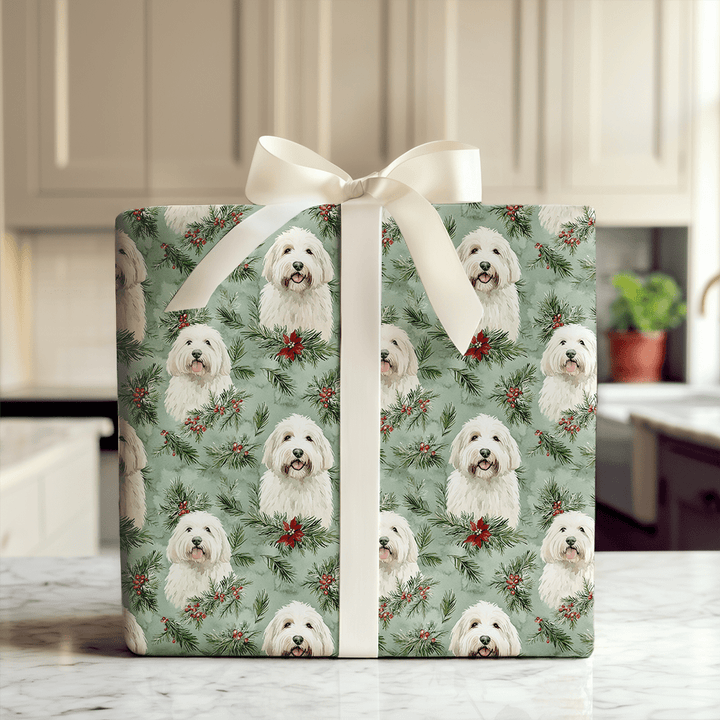 Fluffy Christmas Joy - Wrapping Paper - Aspen & Arlo