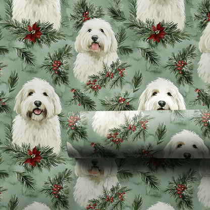 Fluffy Christmas Joy - Wrapping Paper - Aspen & Arlo