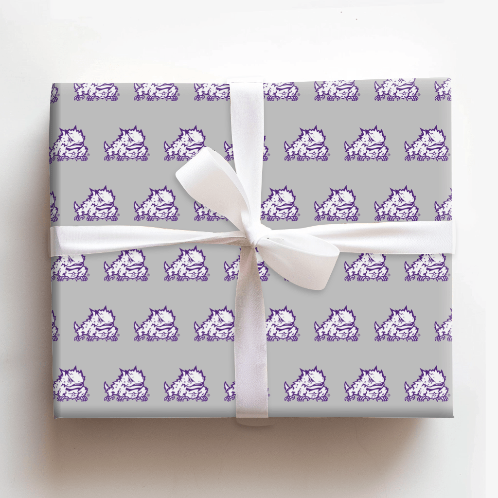 Horned Frog at TCU - Wrapping Paper - Aspen & Arlo