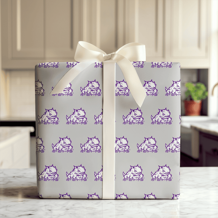 Horned Frog at TCU - Wrapping Paper - Aspen & Arlo