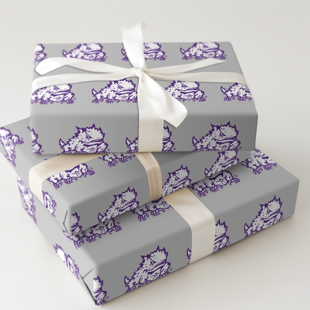 Horned Frog at TCU - Wrapping Paper - Aspen & Arlo