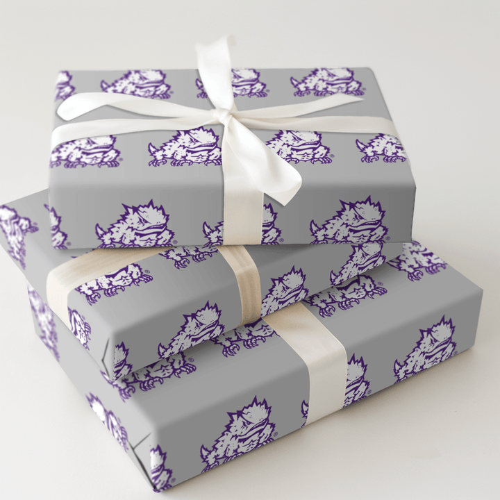 Horned Frog at TCU - Wrapping Paper - Aspen & Arlo