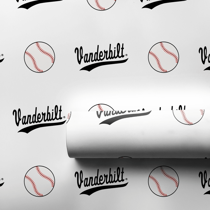 Vanderbilt Baseball - Wrapping Paper - Aspen & Arlo