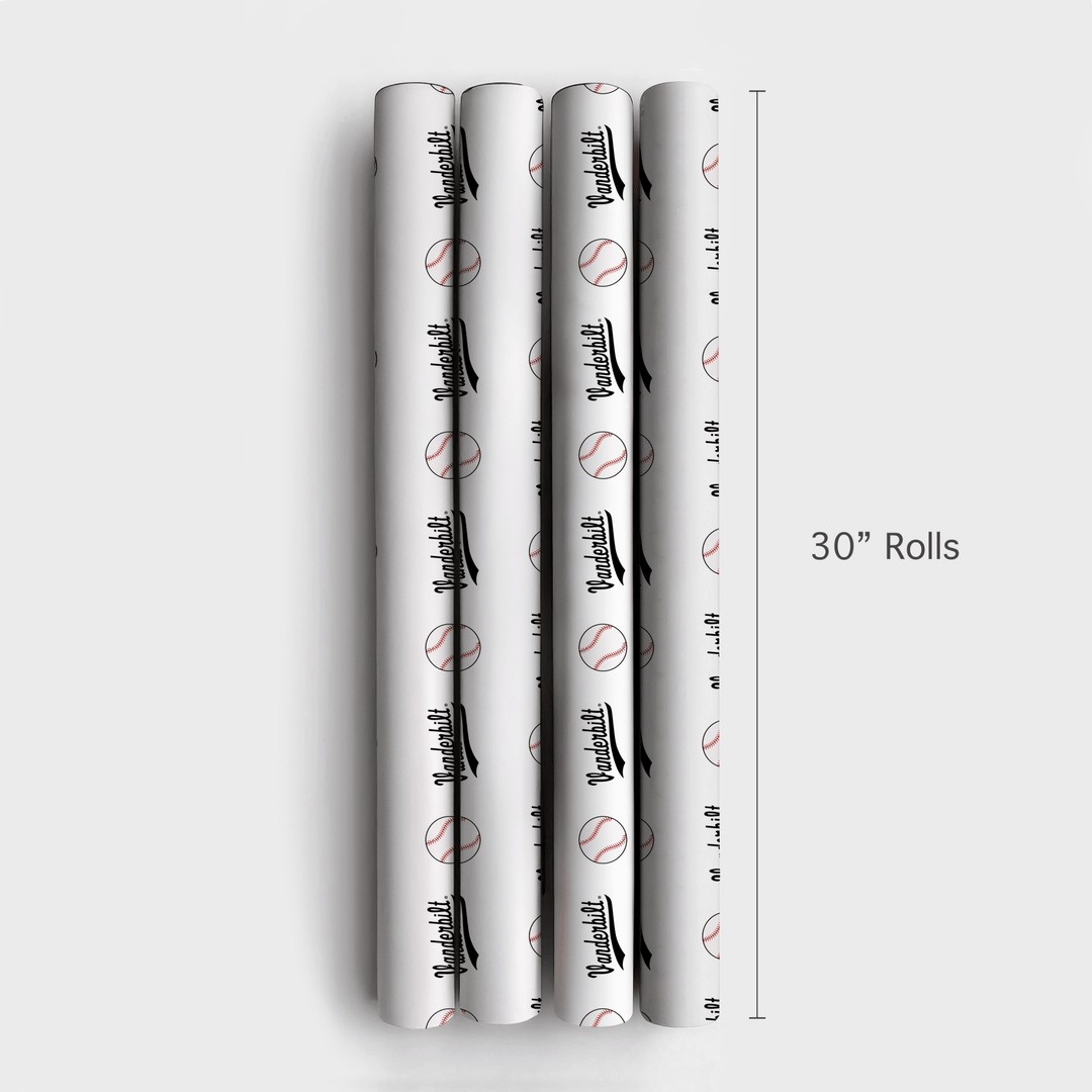 Vanderbilt Baseball - Wrapping Paper - Aspen & Arlo