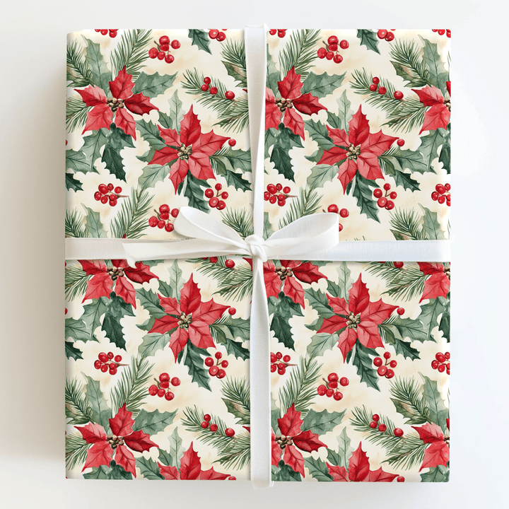Run Reindeer Red - Wrapping Paper - Aspen & Arlo