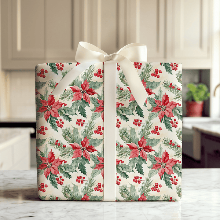 Run Reindeer Red - Wrapping Paper - Aspen & Arlo