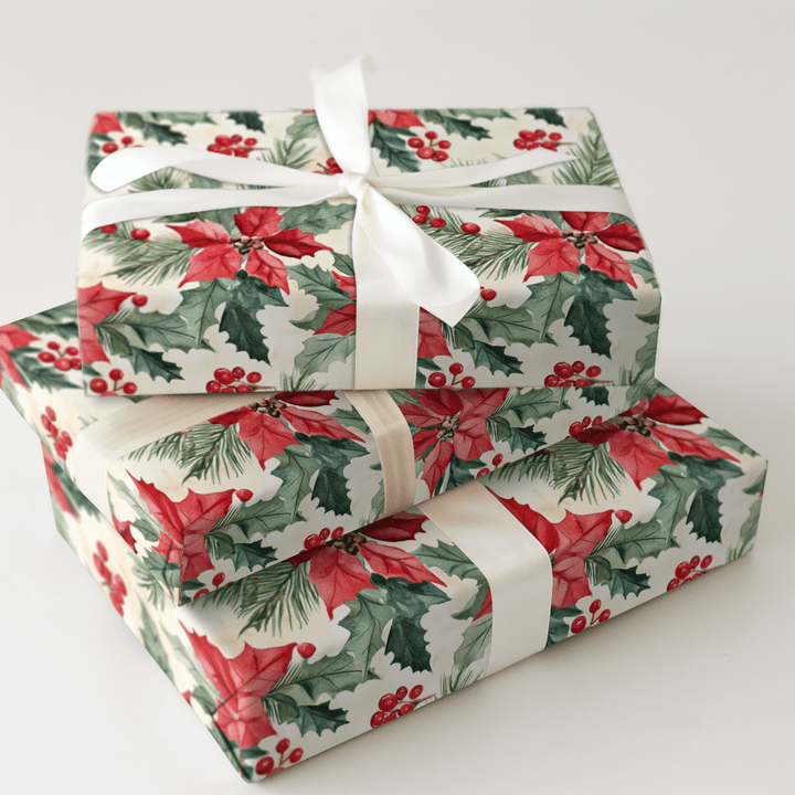 Run Reindeer Red - Wrapping Paper - Aspen & Arlo