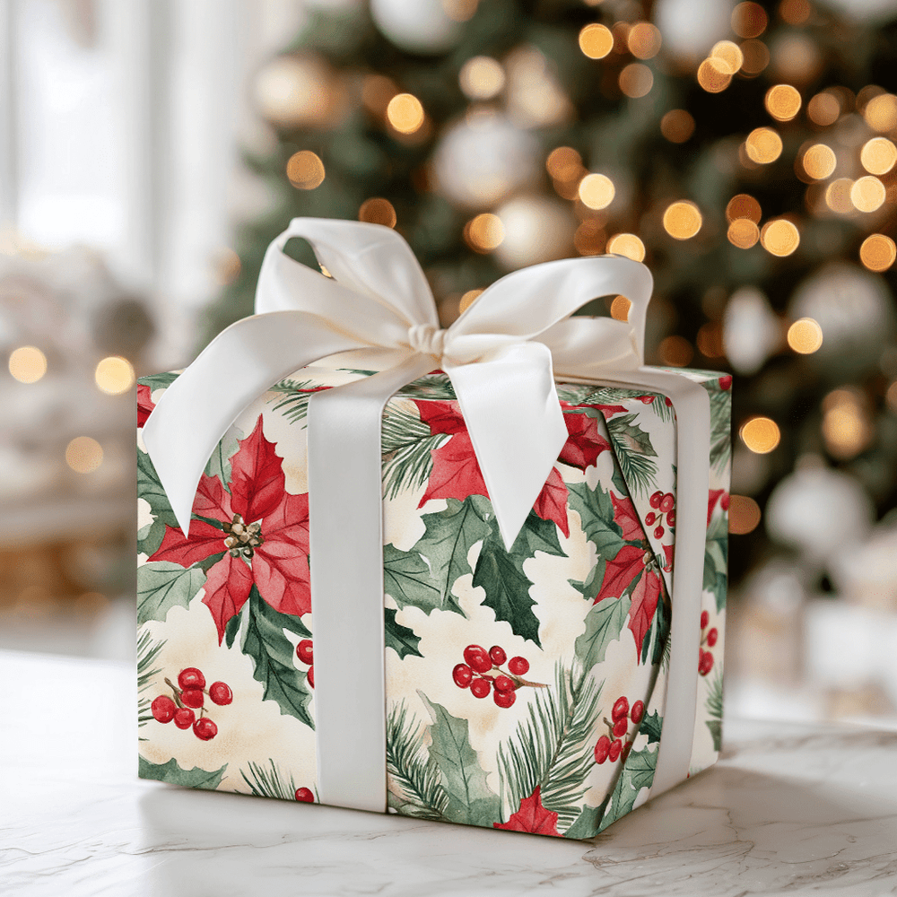 Run Reindeer Red - Wrapping Paper - Aspen & Arlo