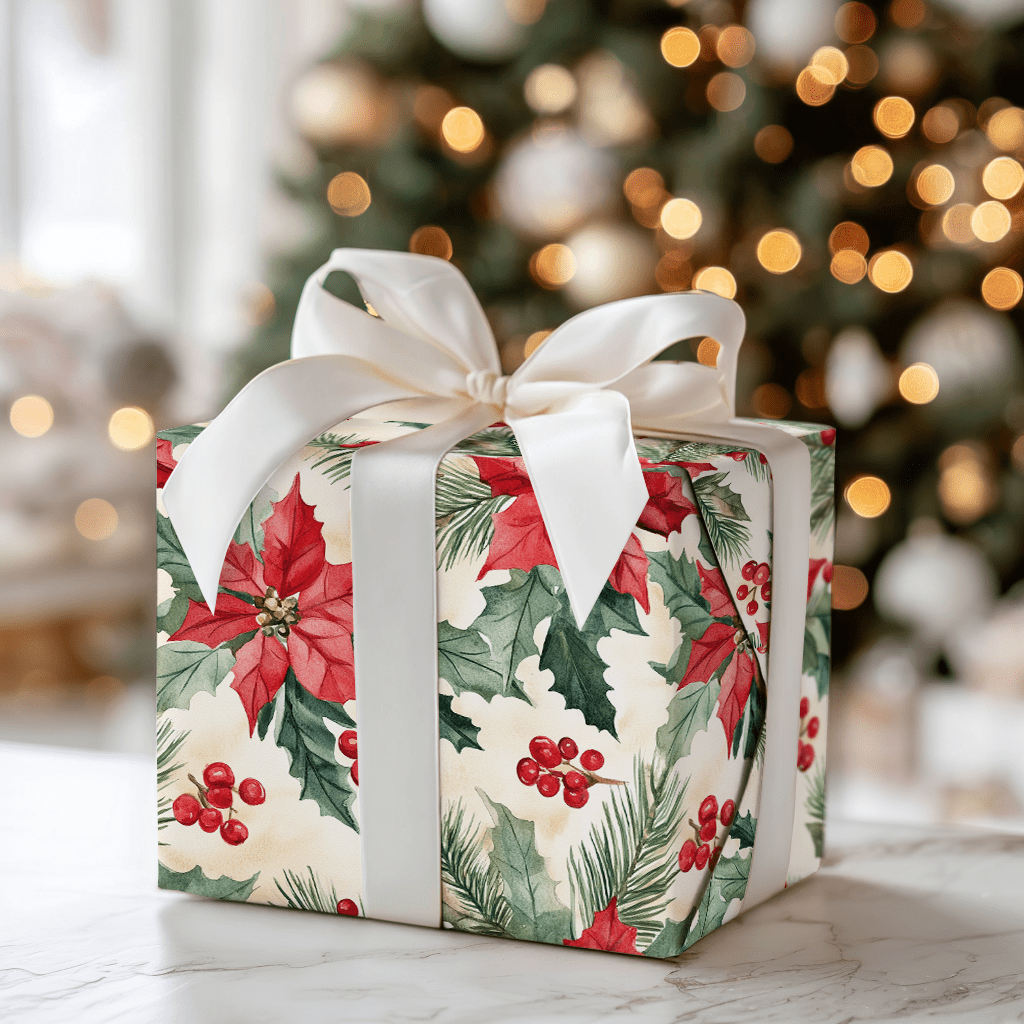 Run Reindeer Red - Wrapping Paper - Aspen & Arlo