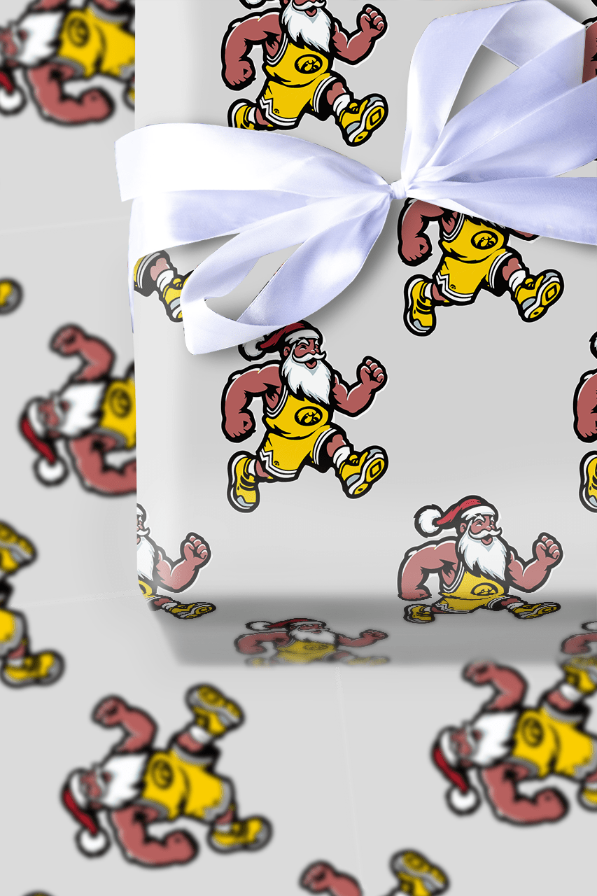 Hawkeye Holiday Tip - Off - Wrapping Paper - Aspen & Arlo