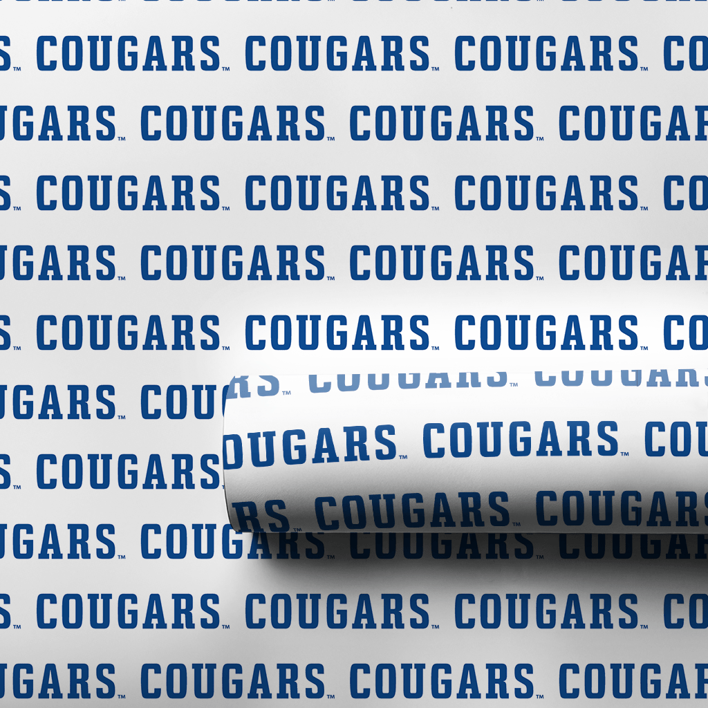 Repeating Cougars - Wrapping Paper - Aspen & Arlo