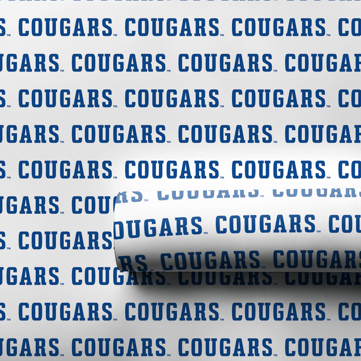 Repeating Cougars - Wrapping Paper - Aspen & Arlo