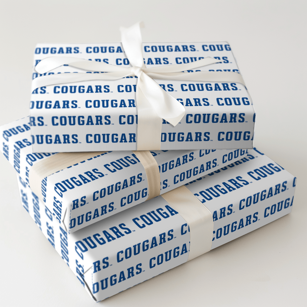 Repeating Cougars - Wrapping Paper - Aspen & Arlo