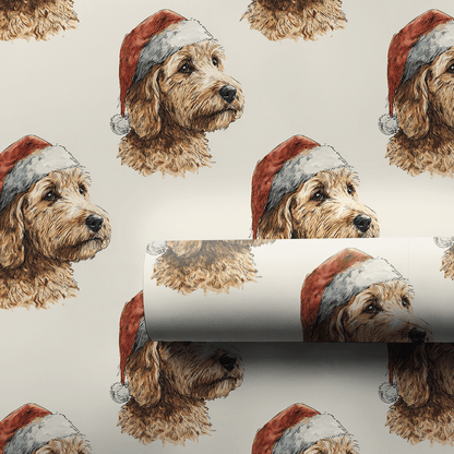 Pup in the Hat - Wrapping Paper - Aspen & Arlo