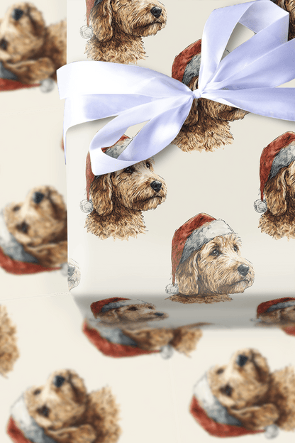 Pup in the Hat - Wrapping Paper - Aspen & Arlo