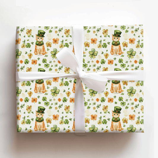 Leprechaun Paws - Wrapping Paper - Aspen & Arlo