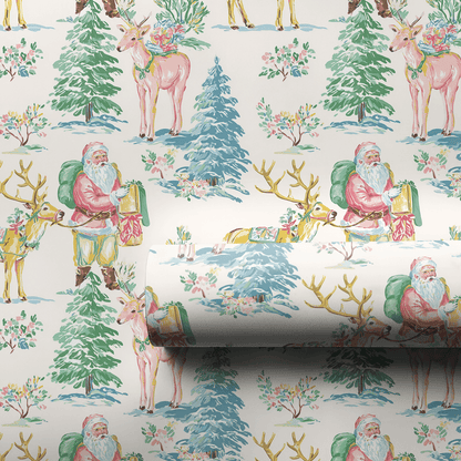 Colorful Reindeer - Wrapping Paper - Aspen & Arlo