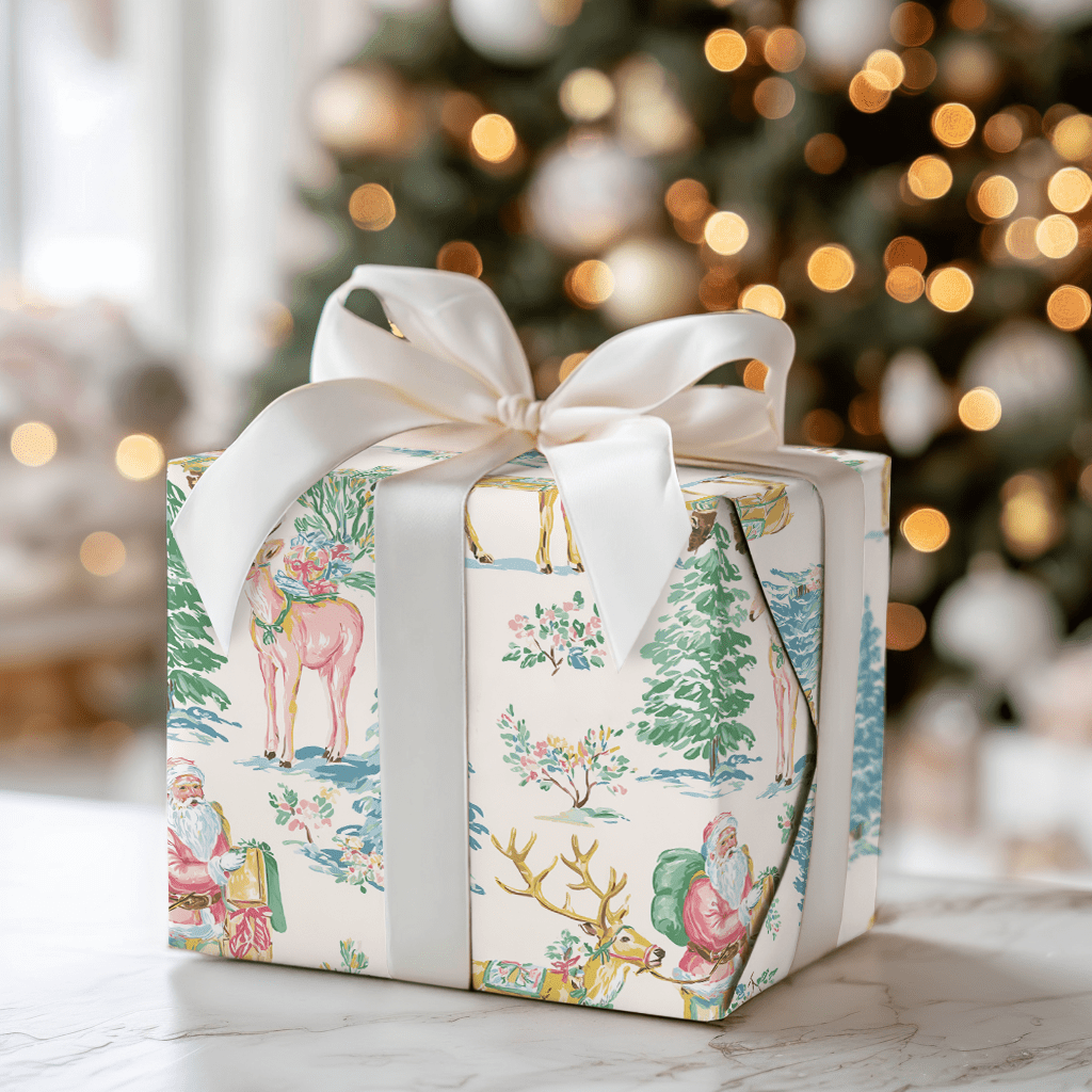 Colorful Reindeer - Wrapping Paper - Aspen & Arlo