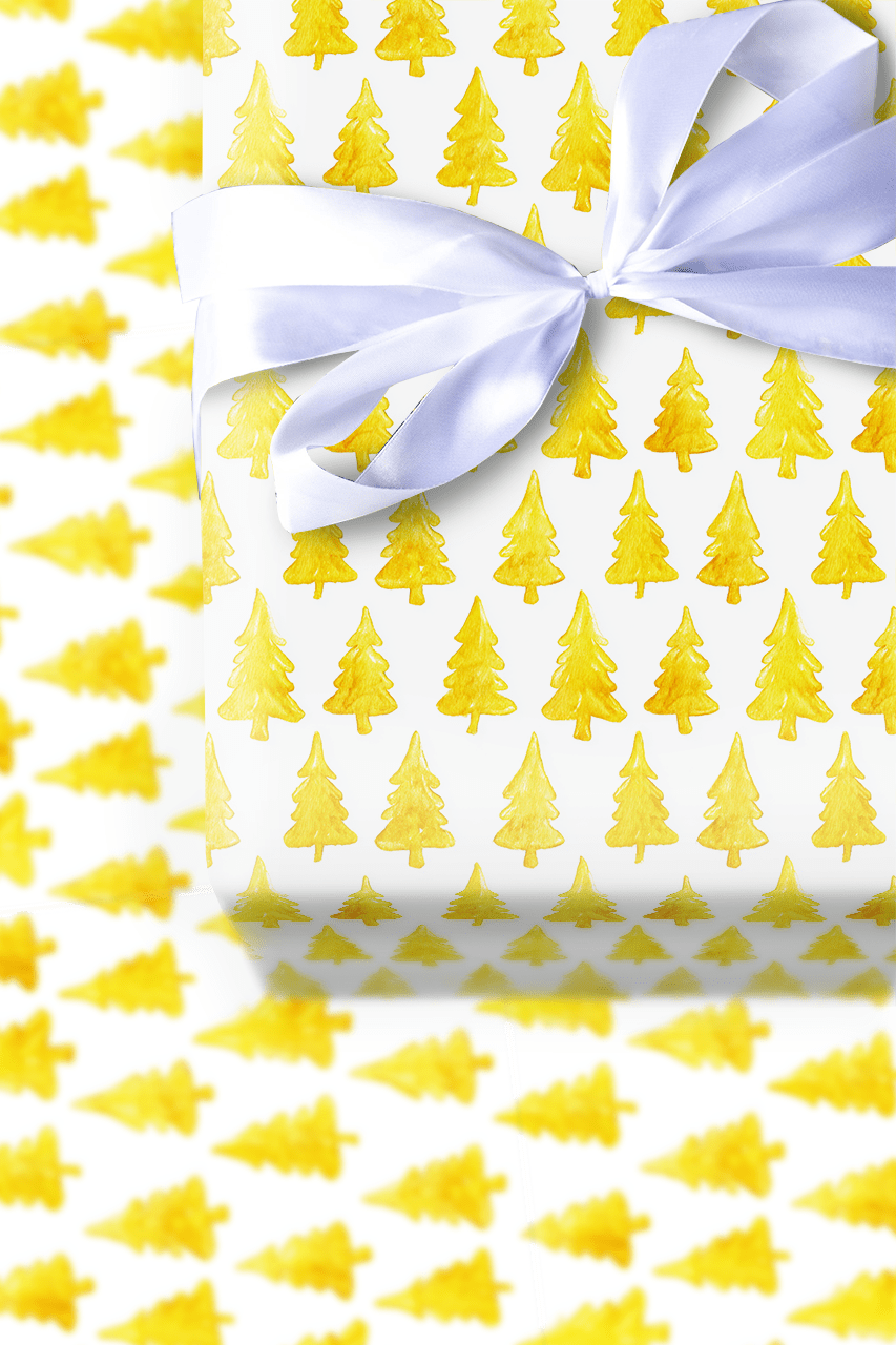 Marigold Tree - Wrapping Paper - Aspen & Arlo