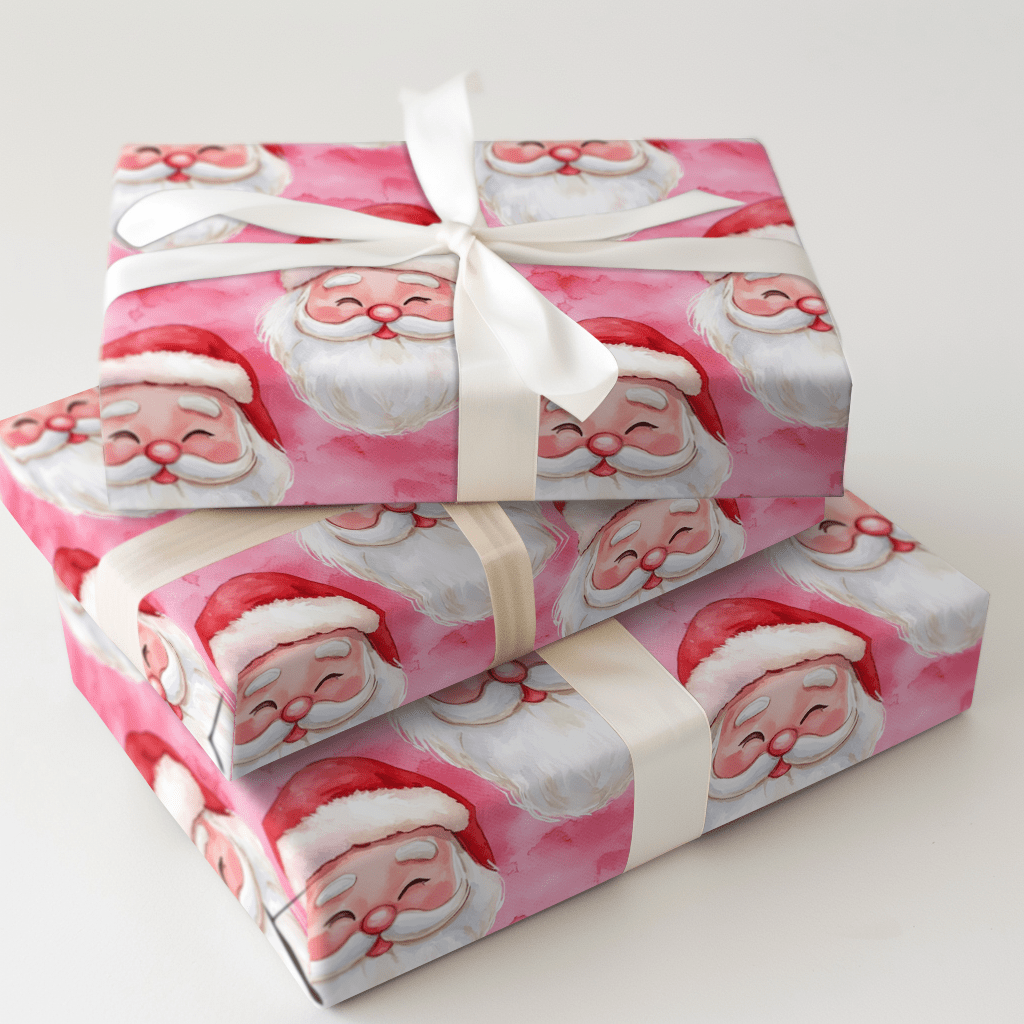 Pink by the Chimney - Wrapping Paper - Aspen & Arlo