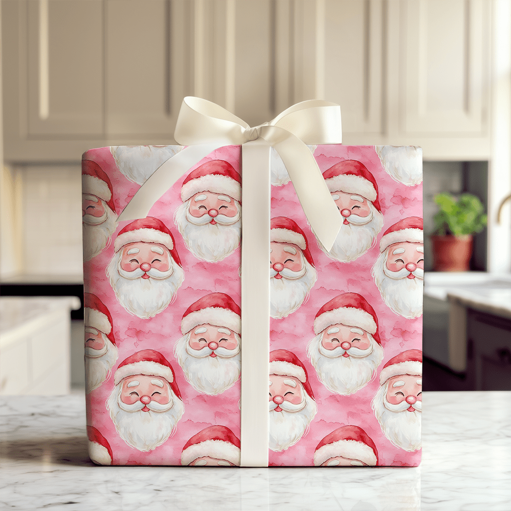 Pink by the Chimney - Wrapping Paper - Aspen & Arlo