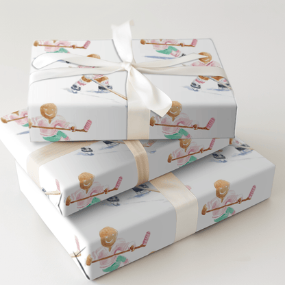 Gingerbread Goals - Wrapping Paper - Aspen & Arlo