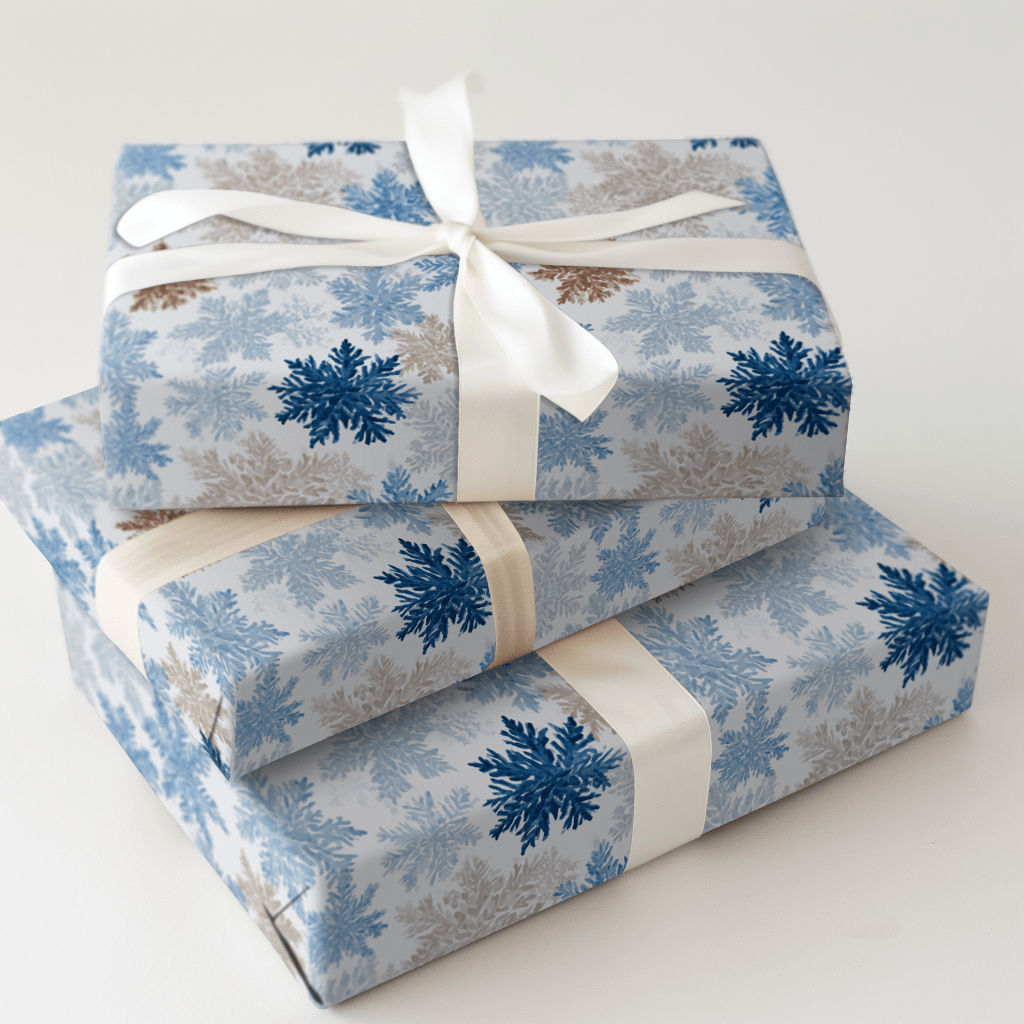 Snowdrift Lace - Wrapping Paper - Aspen & Arlo