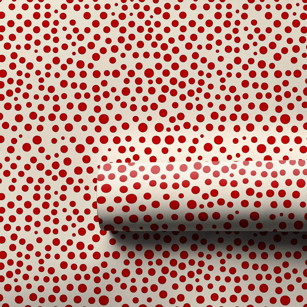 Spot It Red - Wrapping Paper - Aspen & Arlo