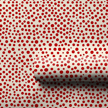 Spot It Red - Wrapping Paper - Aspen & Arlo