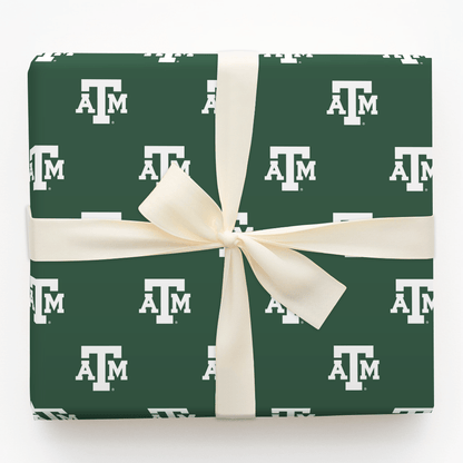 Aggie Evergreen - Wrapping Paper - Aspen & Arlo
