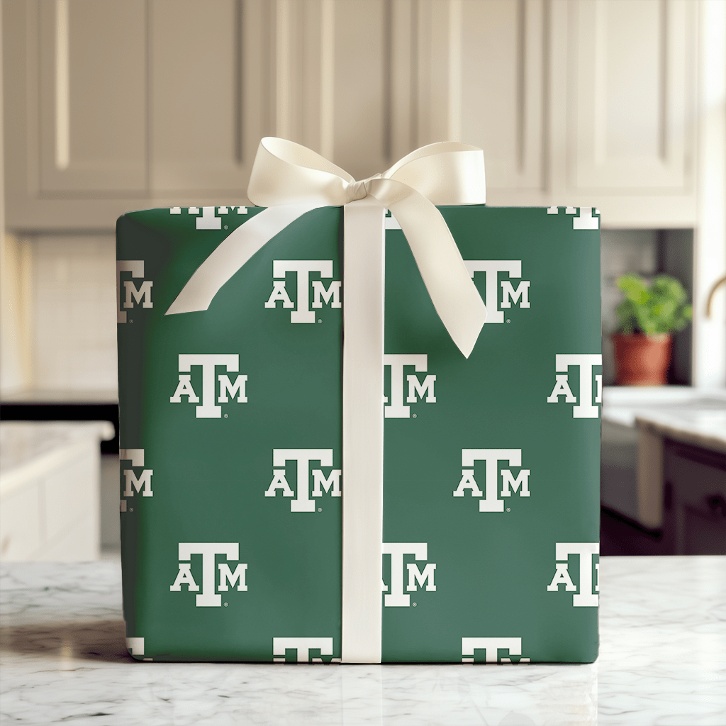 Aggie Evergreen - Wrapping Paper - Aspen & Arlo