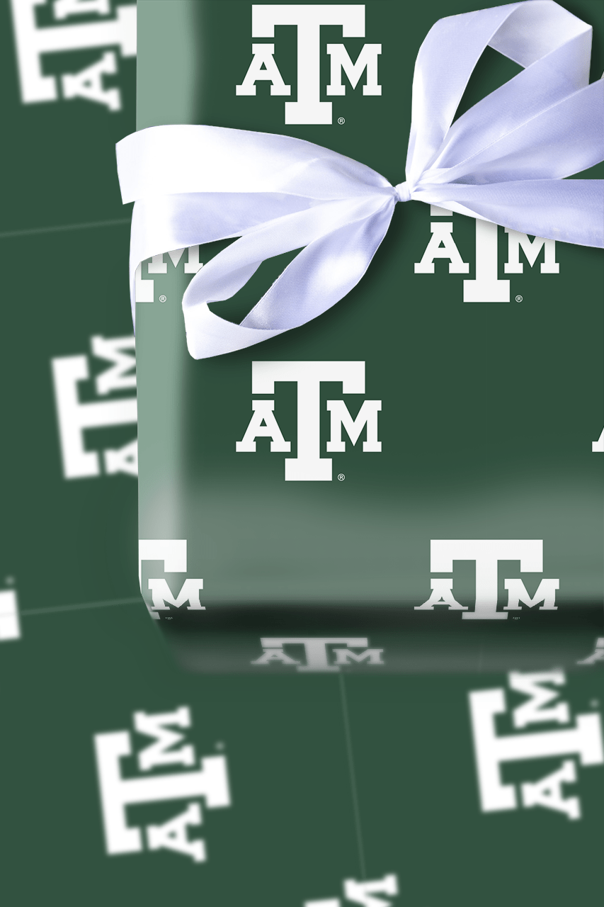 Aggie Evergreen - Wrapping Paper - Aspen & Arlo