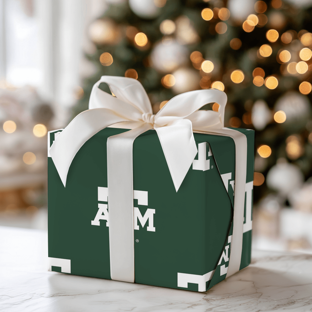 Aggie Evergreen - Wrapping Paper - Aspen & Arlo