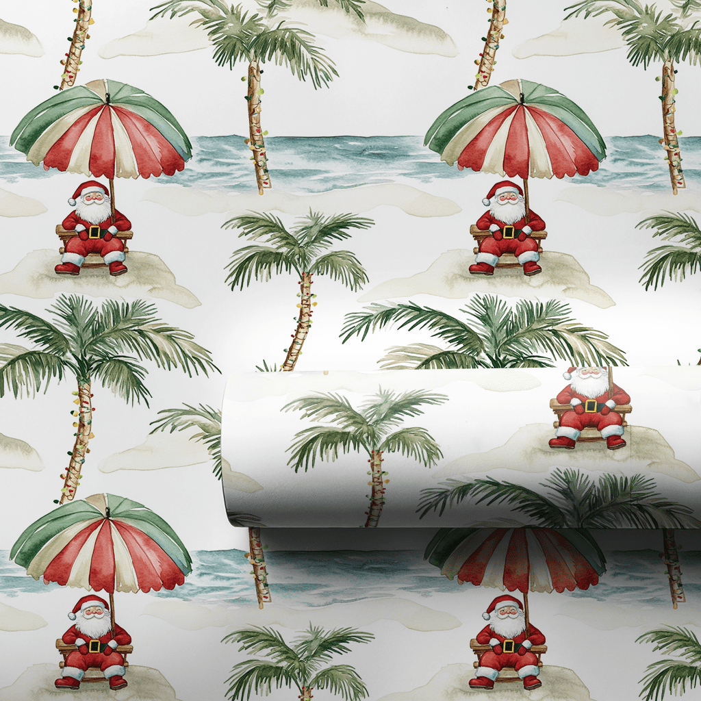 Jolly Island Vibes - Wrapping Paper - Aspen & Arlo