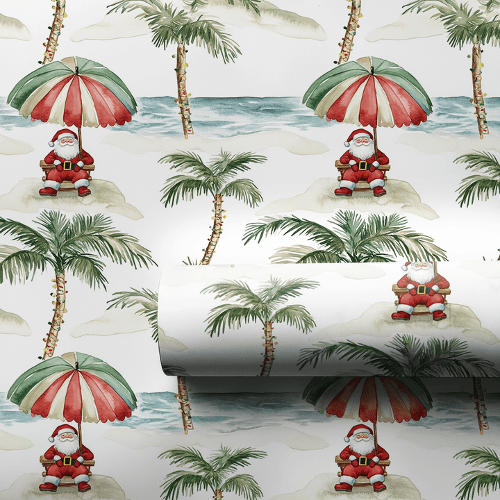 Jolly Island Vibes - Wrapping Paper - Aspen & Arlo