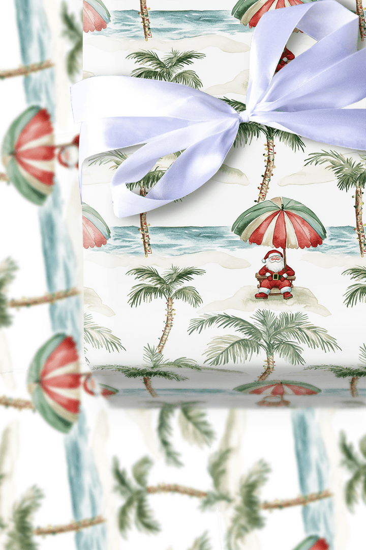 Jolly Island Vibes - Wrapping Paper - Aspen & Arlo
