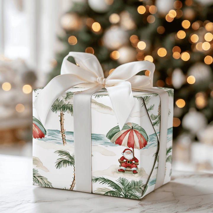Jolly Island Vibes - Wrapping Paper - Aspen & Arlo