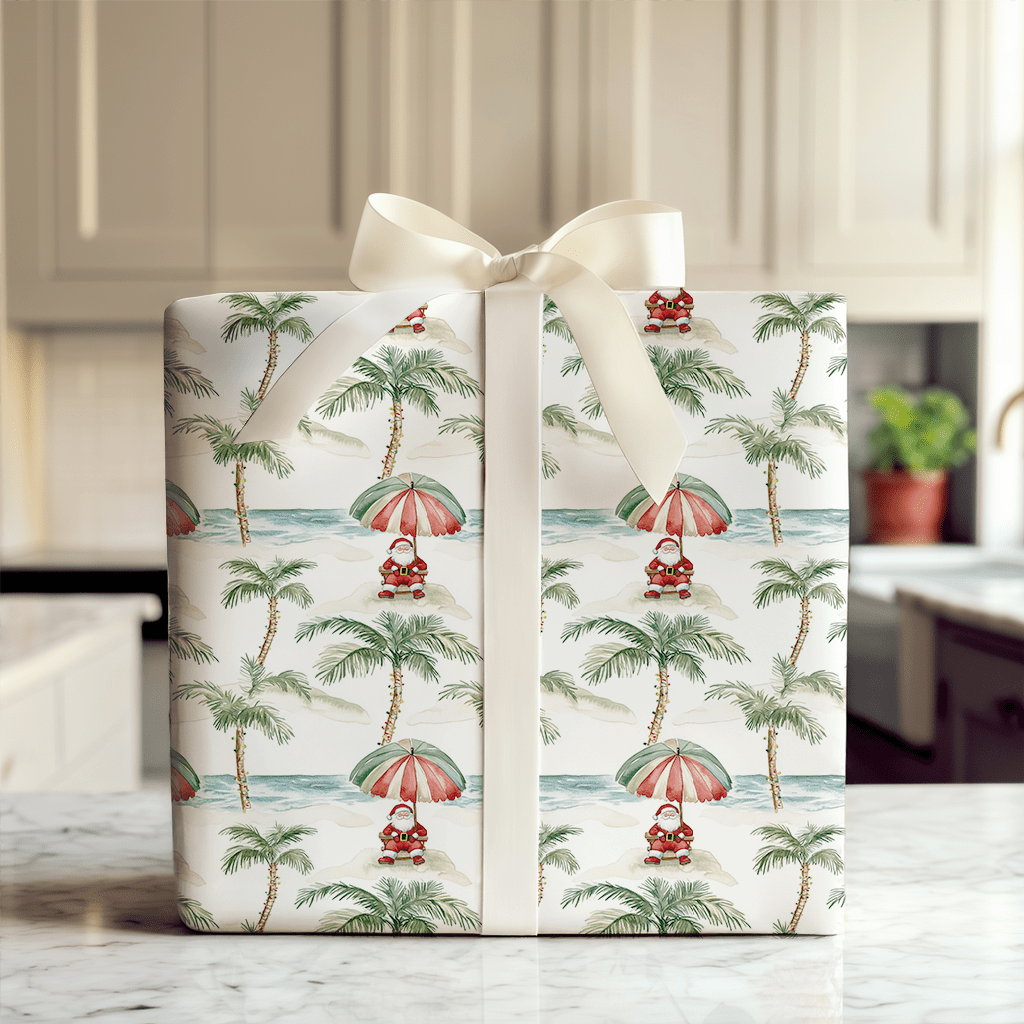 Jolly Island Vibes - Wrapping Paper - Aspen & Arlo