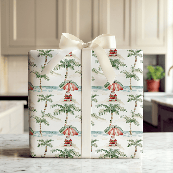 Jolly Island Vibes - Wrapping Paper - Aspen & Arlo
