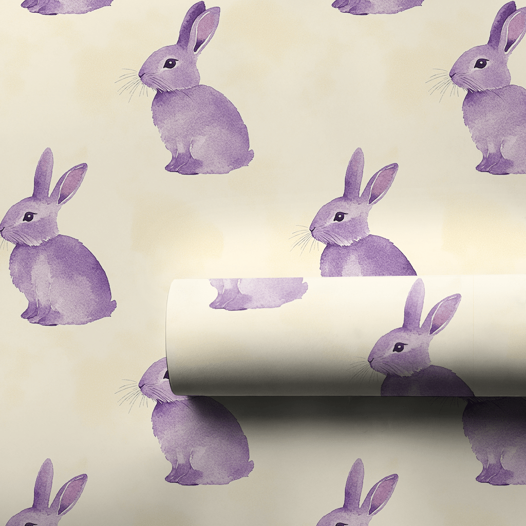 Thumper in Thistle - Wrapping Paper - Aspen & Arlo