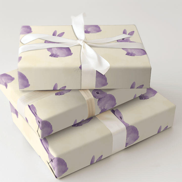 Thumper in Thistle - Wrapping Paper - Aspen & Arlo