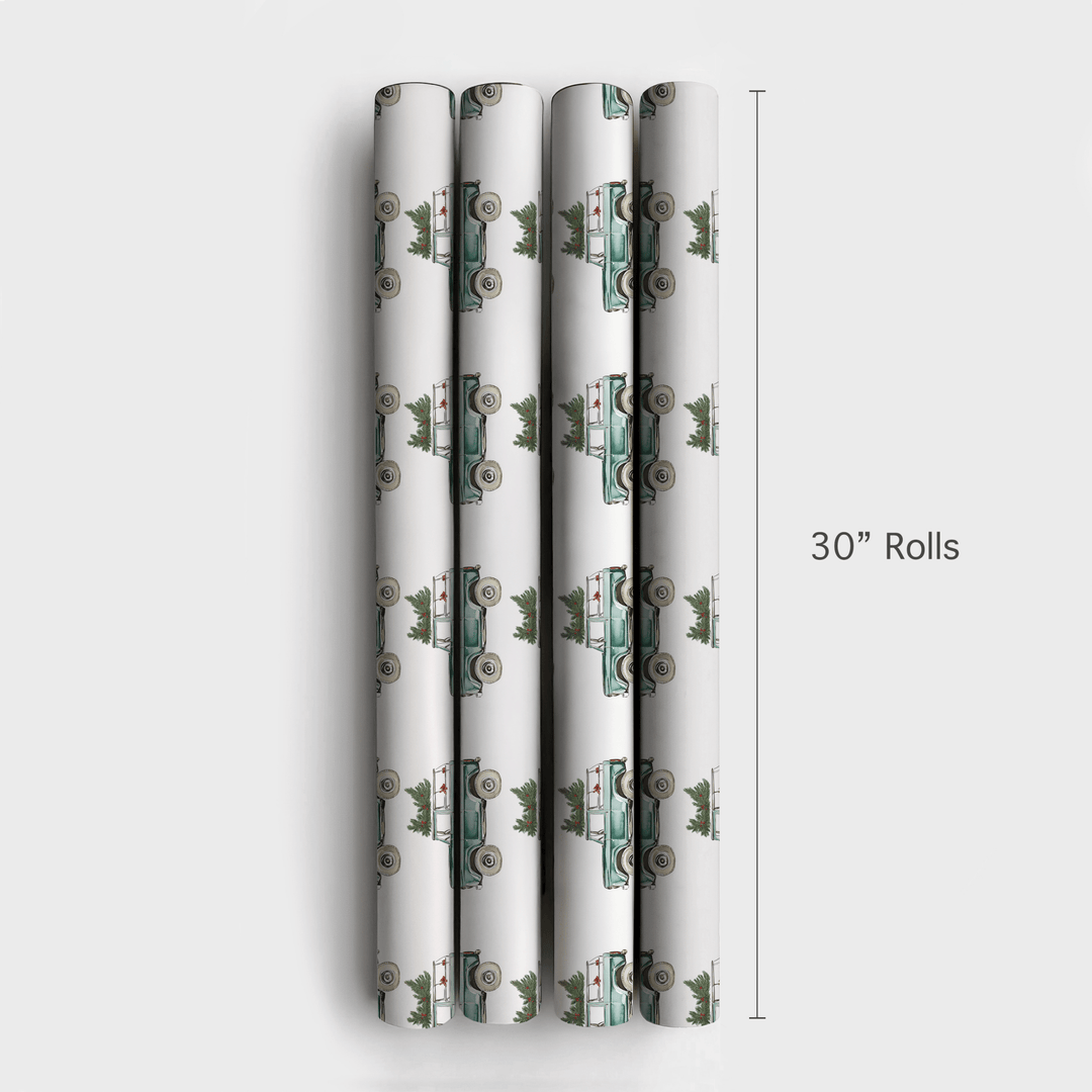 Back Road Holiday - Wrapping Paper - Aspen & Arlo