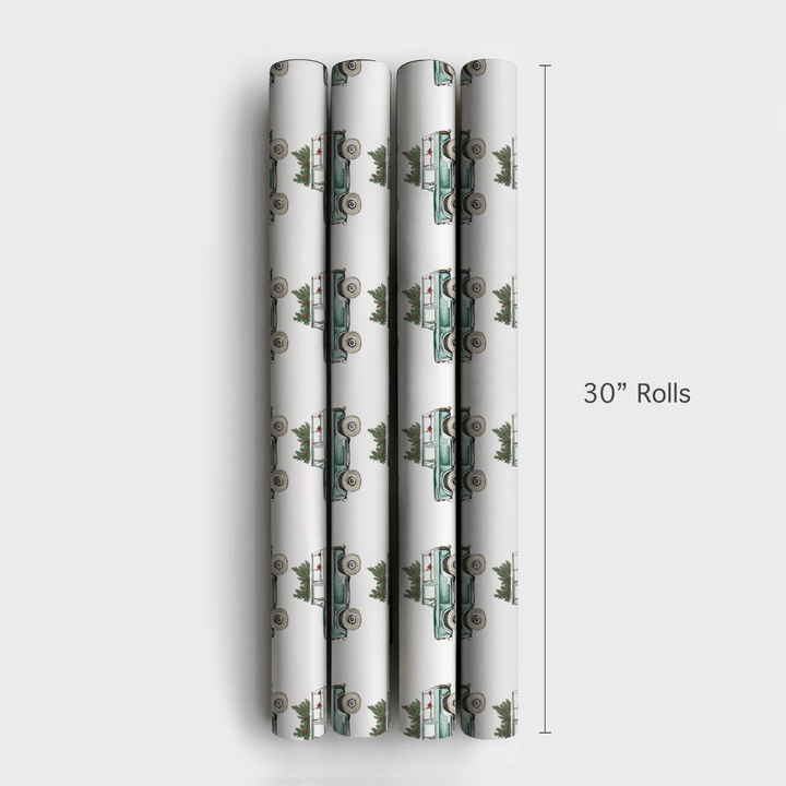 Back Road Holiday - Wrapping Paper - Aspen & Arlo