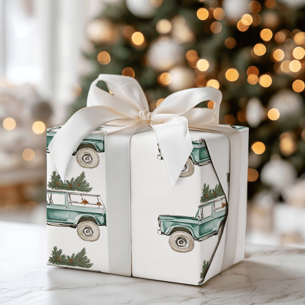 Back Road Holiday - Wrapping Paper - Aspen & Arlo