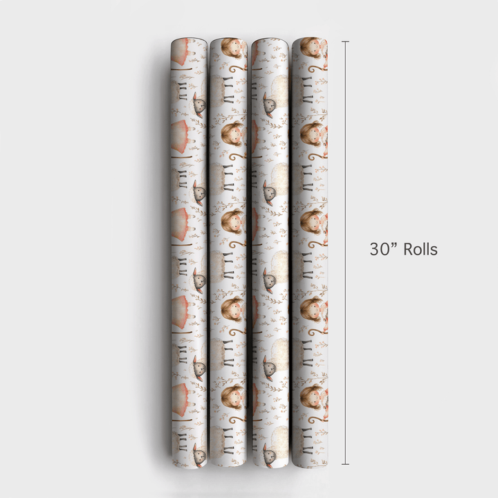 Lamb of My Heart - Wrapping Paper - Aspen & Arlo
