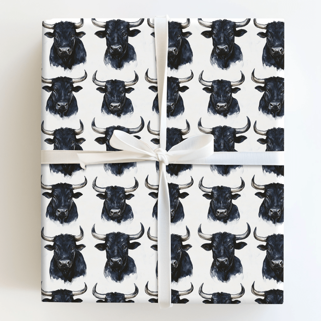 Coal Stampede - Wrapping Paper - Aspen & Arlo