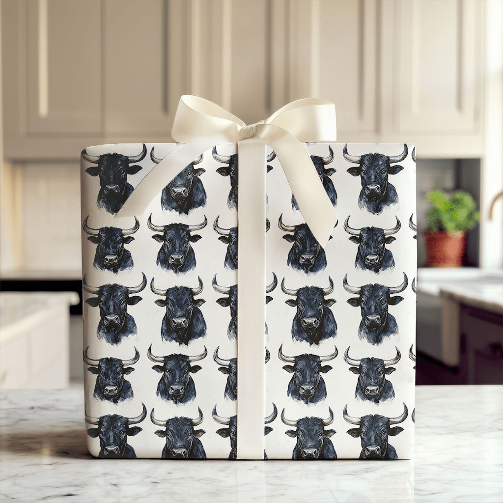 Coal Stampede - Wrapping Paper - Aspen & Arlo