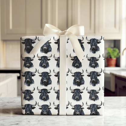 Coal Stampede - Wrapping Paper - Aspen & Arlo