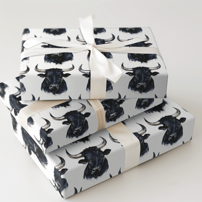 Coal Stampede - Wrapping Paper - Aspen & Arlo